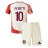 Olympique Lyonnais Alexandre Lacazette #10 3rd Trikot 2024-25 Kurzarm (+ kurze hosen)